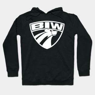 BIW White Logo Hoodie